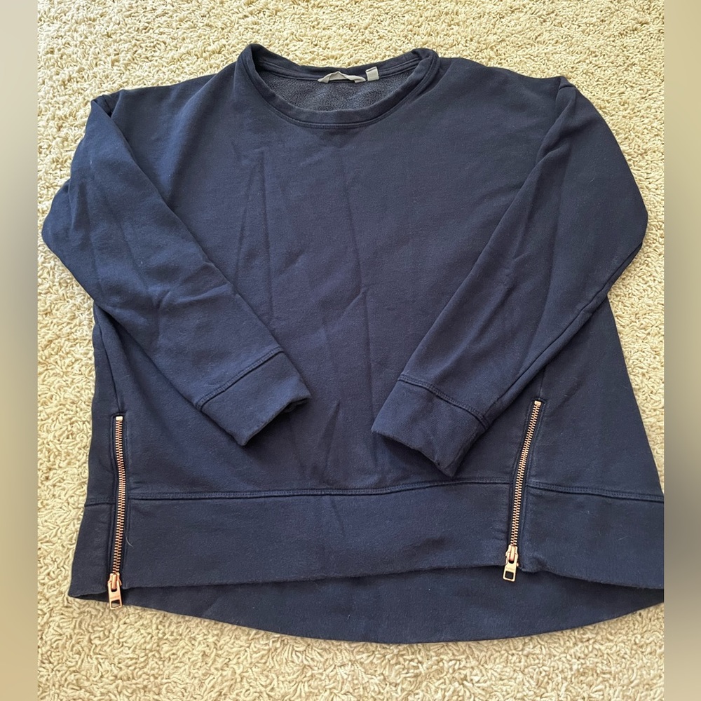 Athleta Navy Sweatshirt